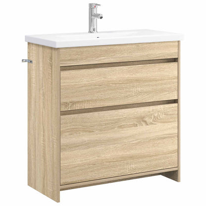 Set di mobili per il bagno Rovere Sonoma 81 x 40 x 84,5 cm | homemem39