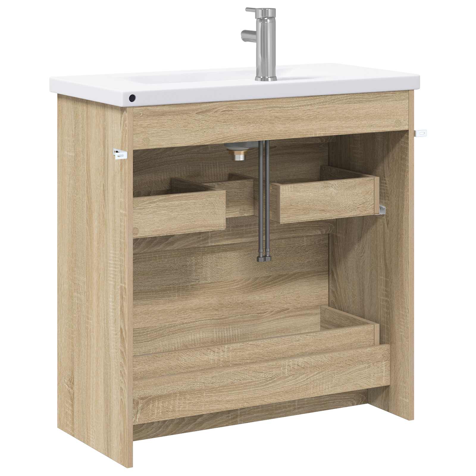 Set di mobili per il bagno Rovere Sonoma 81 x 40 x 84,5 cm | homemem39