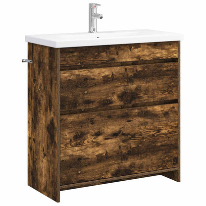 Set di mobili per il bagno Rovere Fumo 81 x 40 x 84,5 cm | homemem39