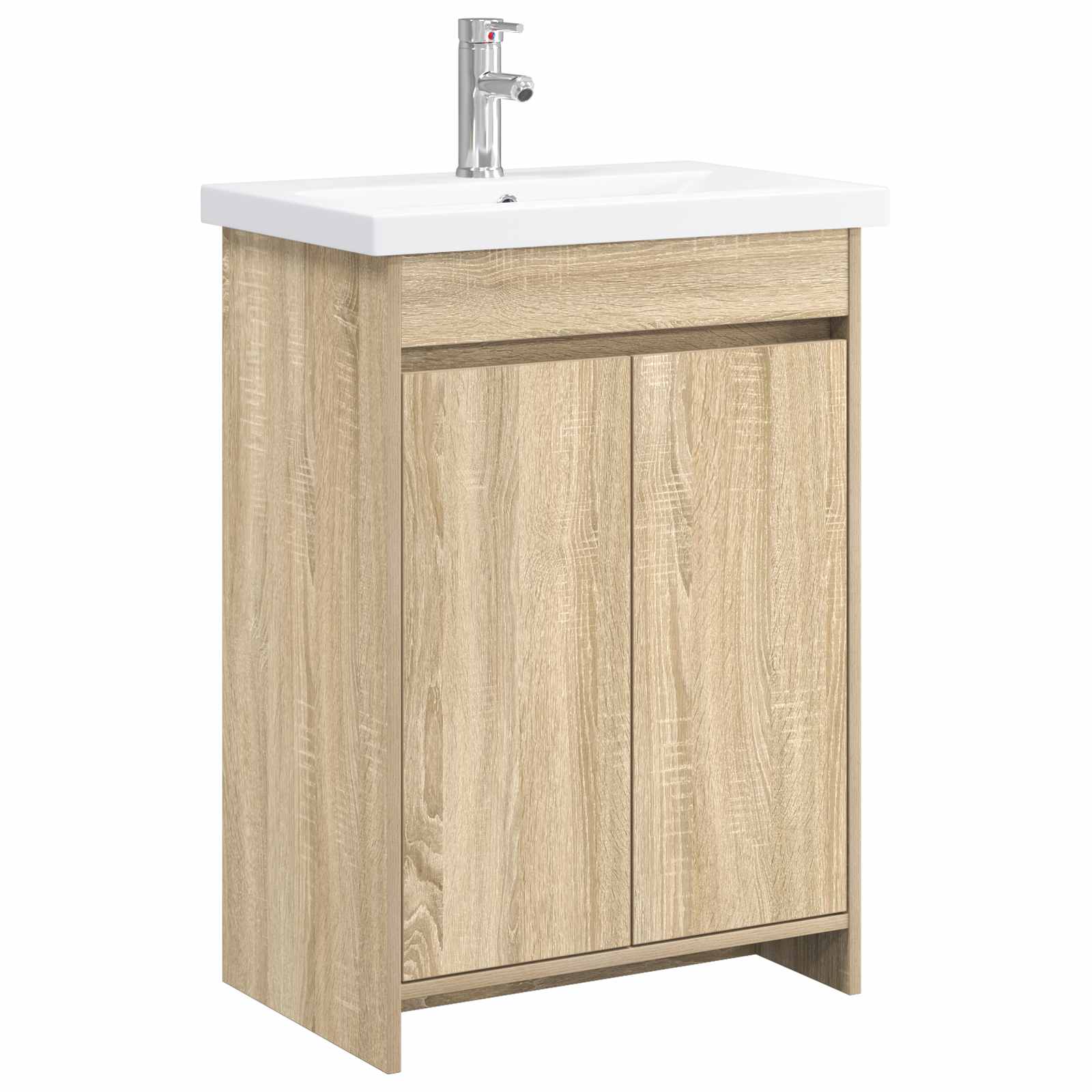 Set di mobili per il bagno Rovere Sonoma 61 x 40 x 84,5 cm | homemem39
