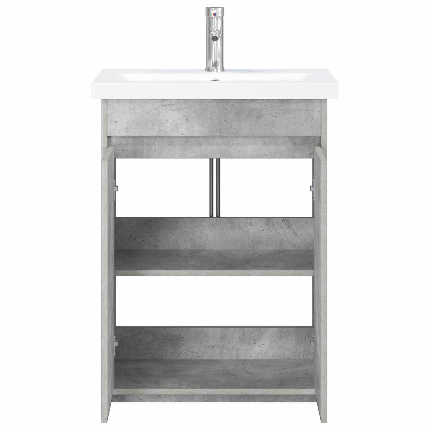 Set di mobili per il bagno Grigio Cemento 61 x 40 x 84,5 cm | homemem39