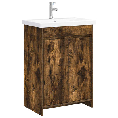 Set di mobili per il bagno Rovere Fumo 61 x 40 x 84,5 cm | homemem39