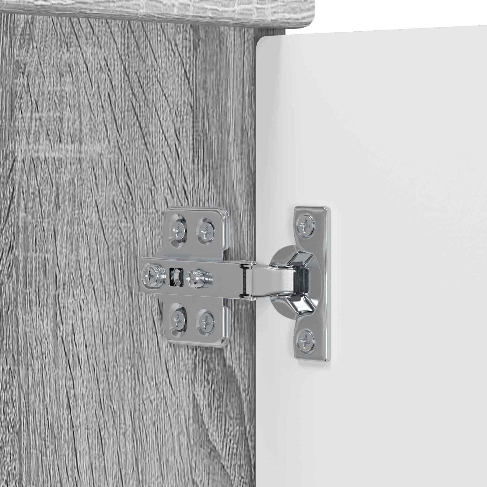 Set di mobili per il bagno Sonoma grigio 61 x 40 x 84,5 cm | homemem39