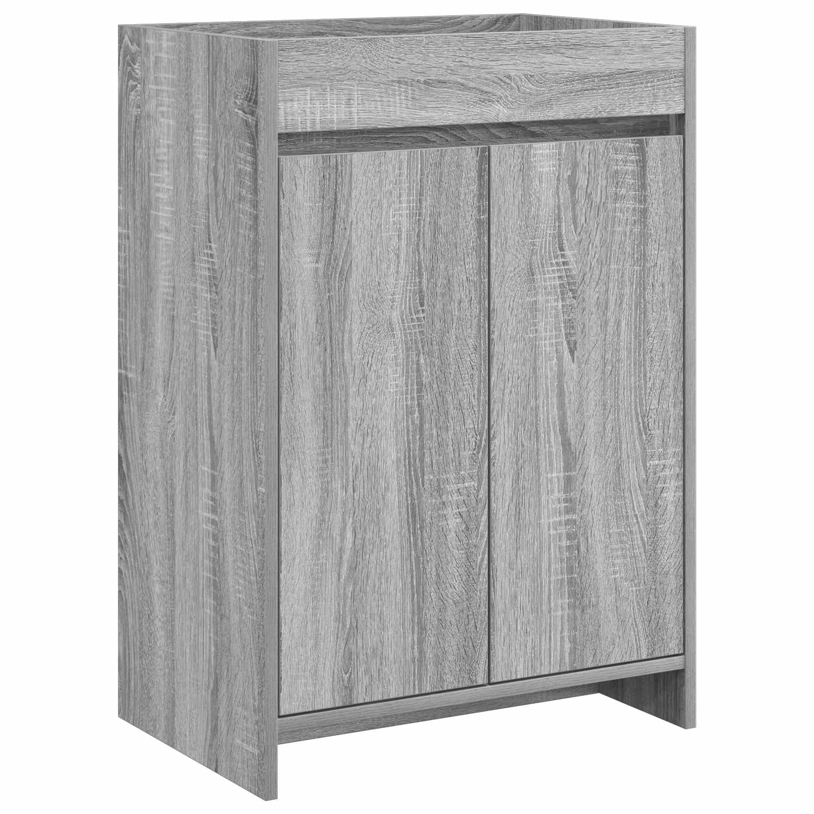 Set di mobili per il bagno Sonoma grigio 61 x 40 x 84,5 cm | homemem39