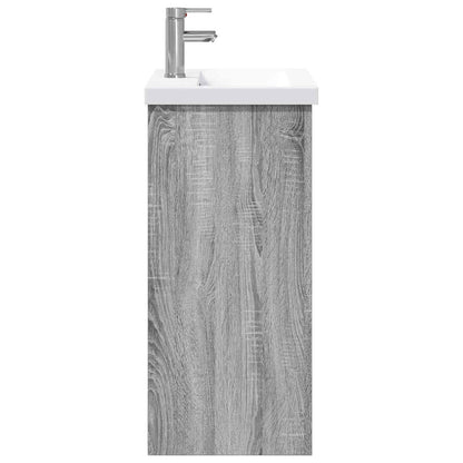 Set di mobili per il bagno Sonoma grigio 61 x 40 x 84,5 cm | homemem39