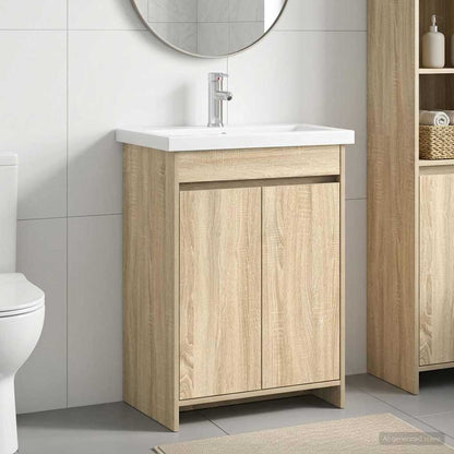 Set di mobili per il bagno Rovere Sonoma 81 x 40 x 84,5 cm