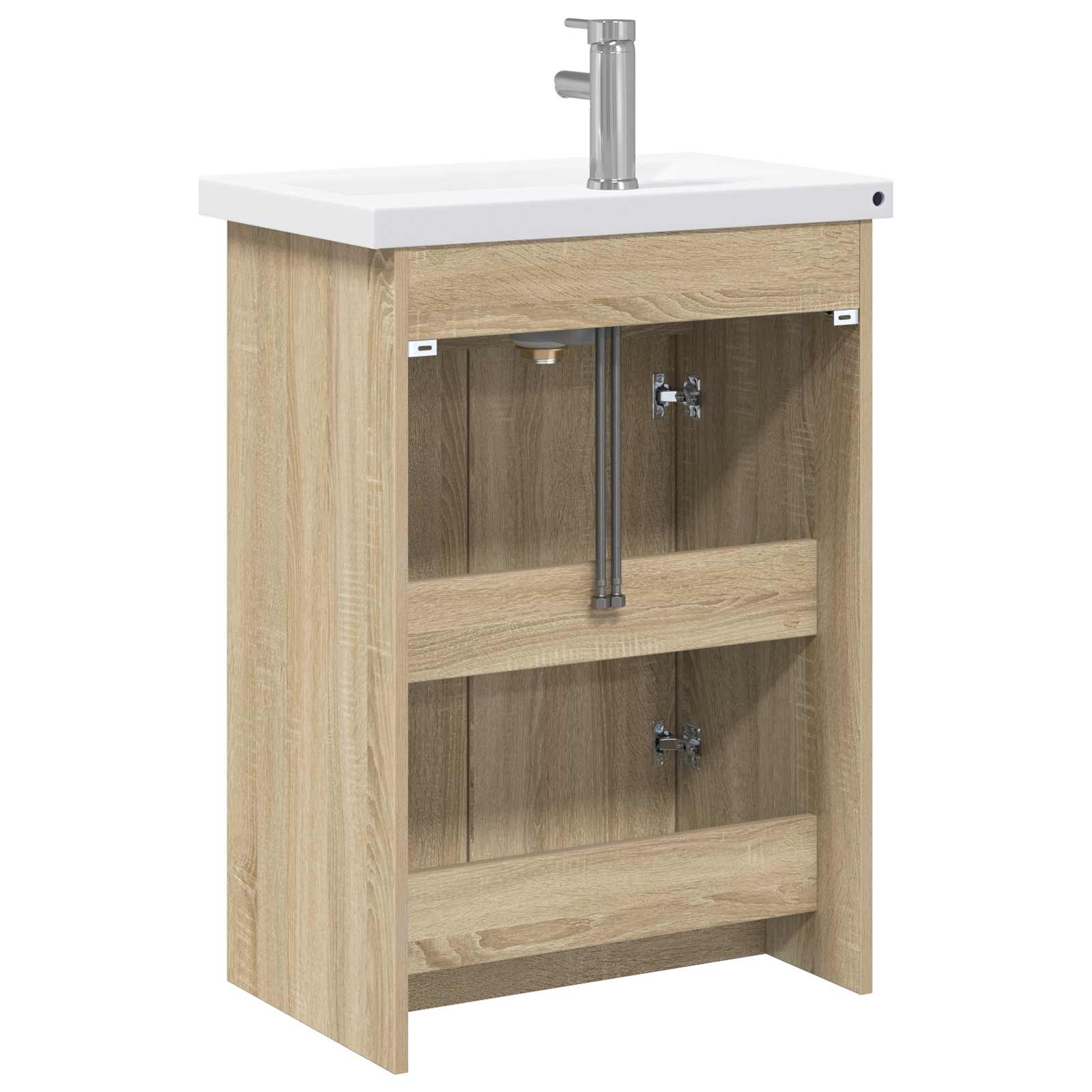 Set di mobili per il bagno Rovere Sonoma 81 x 40 x 84,5 cm | homemem39