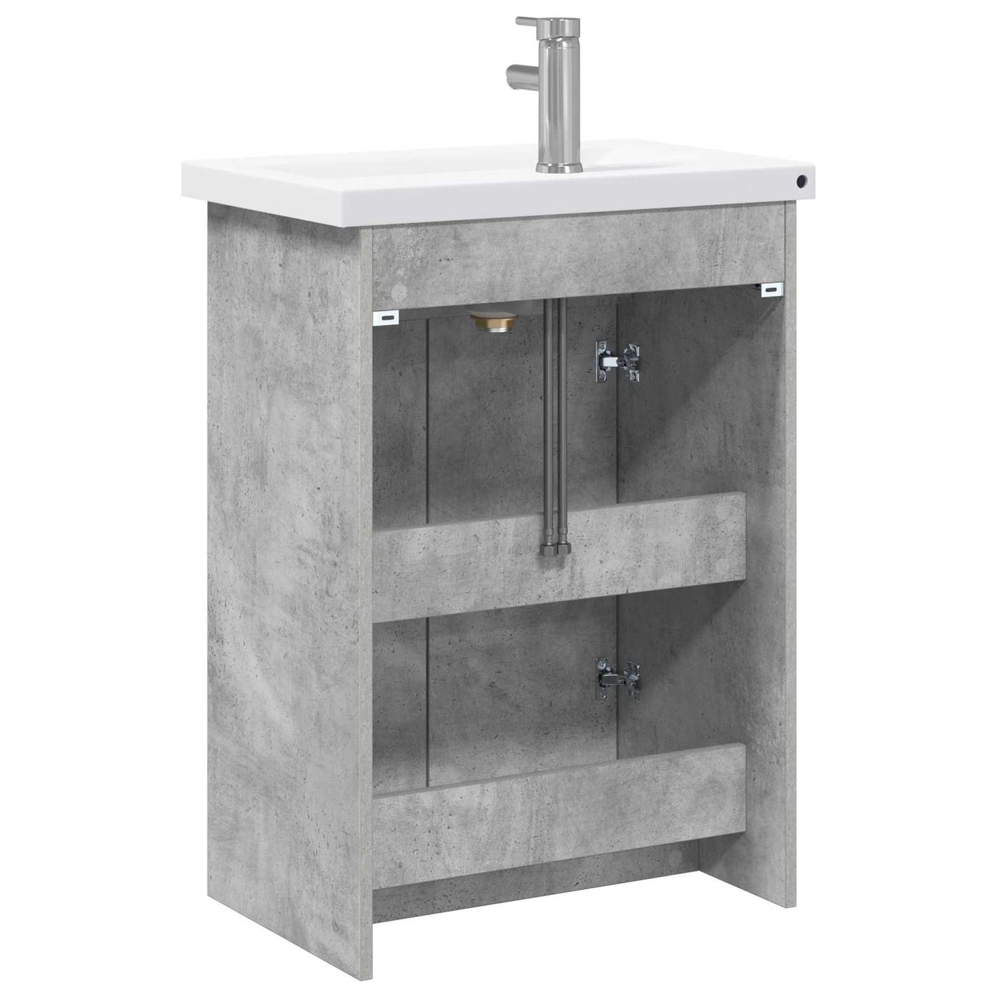 Set di mobili per il bagno Grigio Cemento 81 x 40 x 84,5 cm