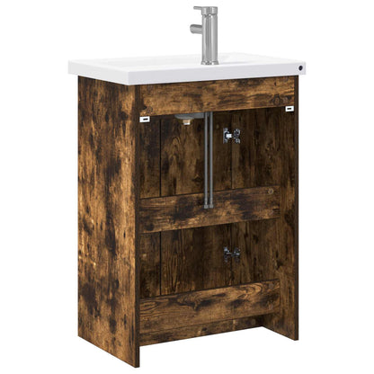 Set di mobili per il bagno Rovere Fumo 81 x 40 x 84,5 cm | homemem39