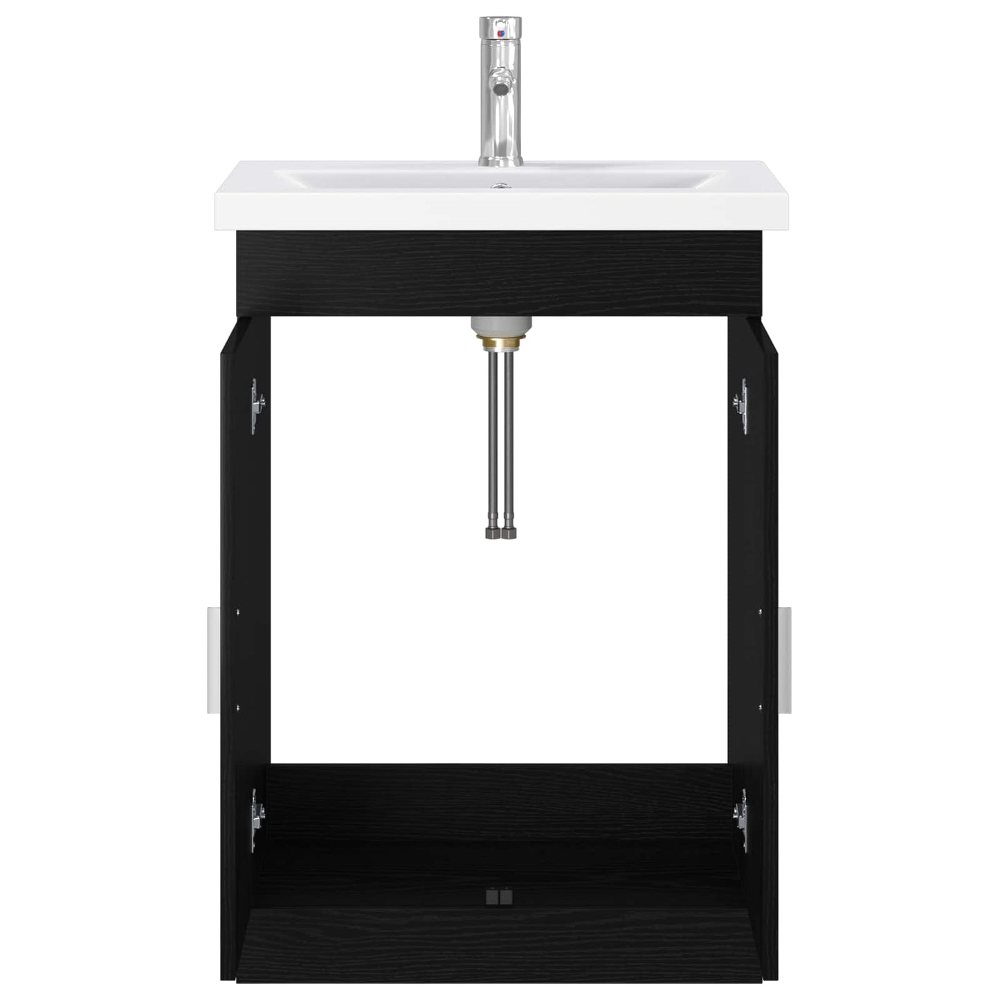 Set di mobili per il bagno Rovere Nero 61 x 40 x 84,5 cm | homemem39