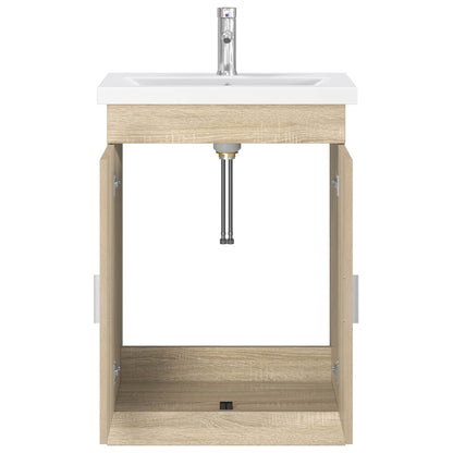 Set di mobili per il bagno Rovere Sonoma 61 x 40 x 84,5 cm | homemem39