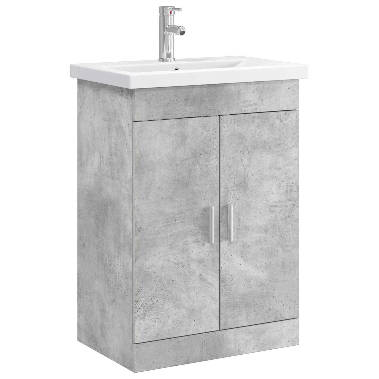 Set di mobili per il bagno Grigio Cemento 61 x 40 x 84,5 cm | homemem39