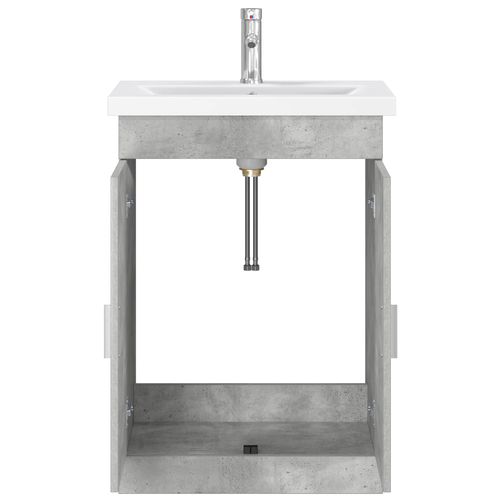 Set di mobili per il bagno Grigio Cemento 61 x 40 x 84,5 cm | homemem39