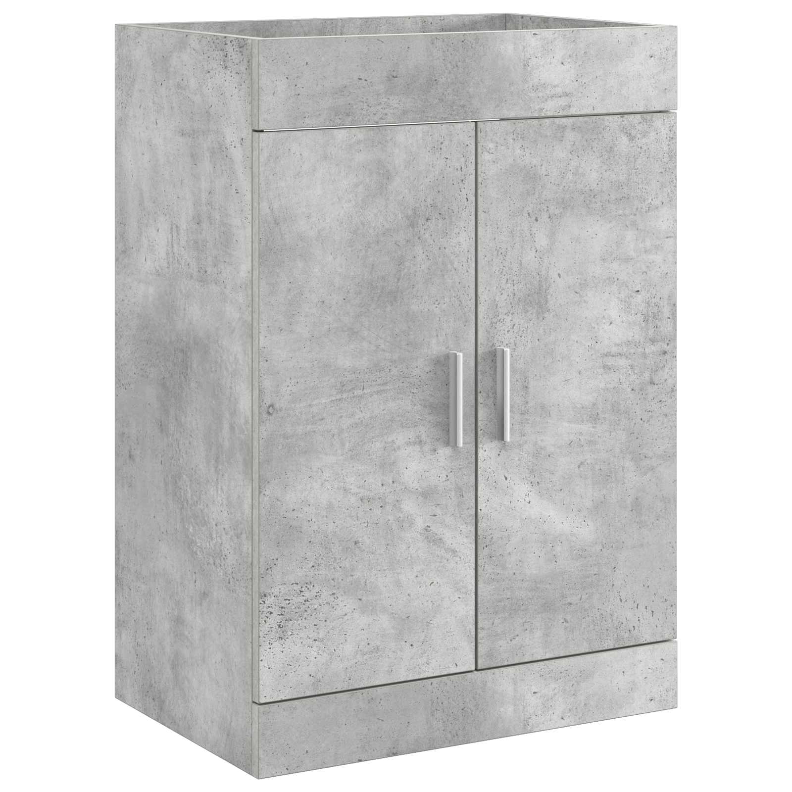 Set di mobili per il bagno Grigio Cemento 61 x 40 x 84,5 cm | homemem39