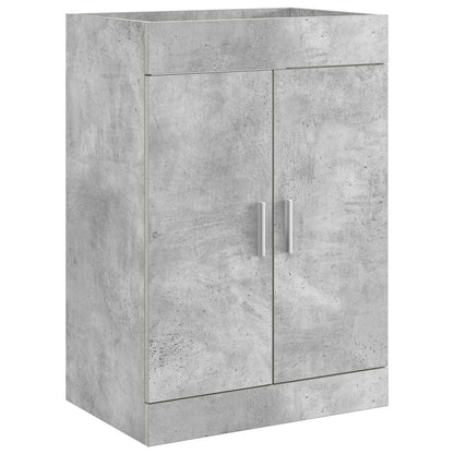 Set di mobili per il bagno Grigio Cemento 61 x 40 x 84,5 cm | homemem39