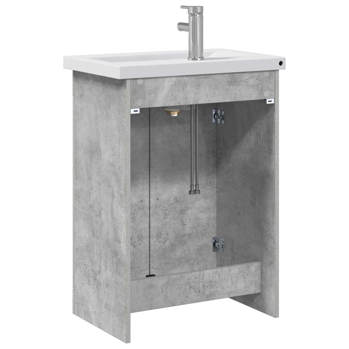 Set di mobili per il bagno Grigio Cemento 61 x 40 x 84,5 cm | homemem39