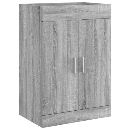 Set di mobili per il bagno Sonoma grigio 61 x 40 x 84,5 cm | homemem39