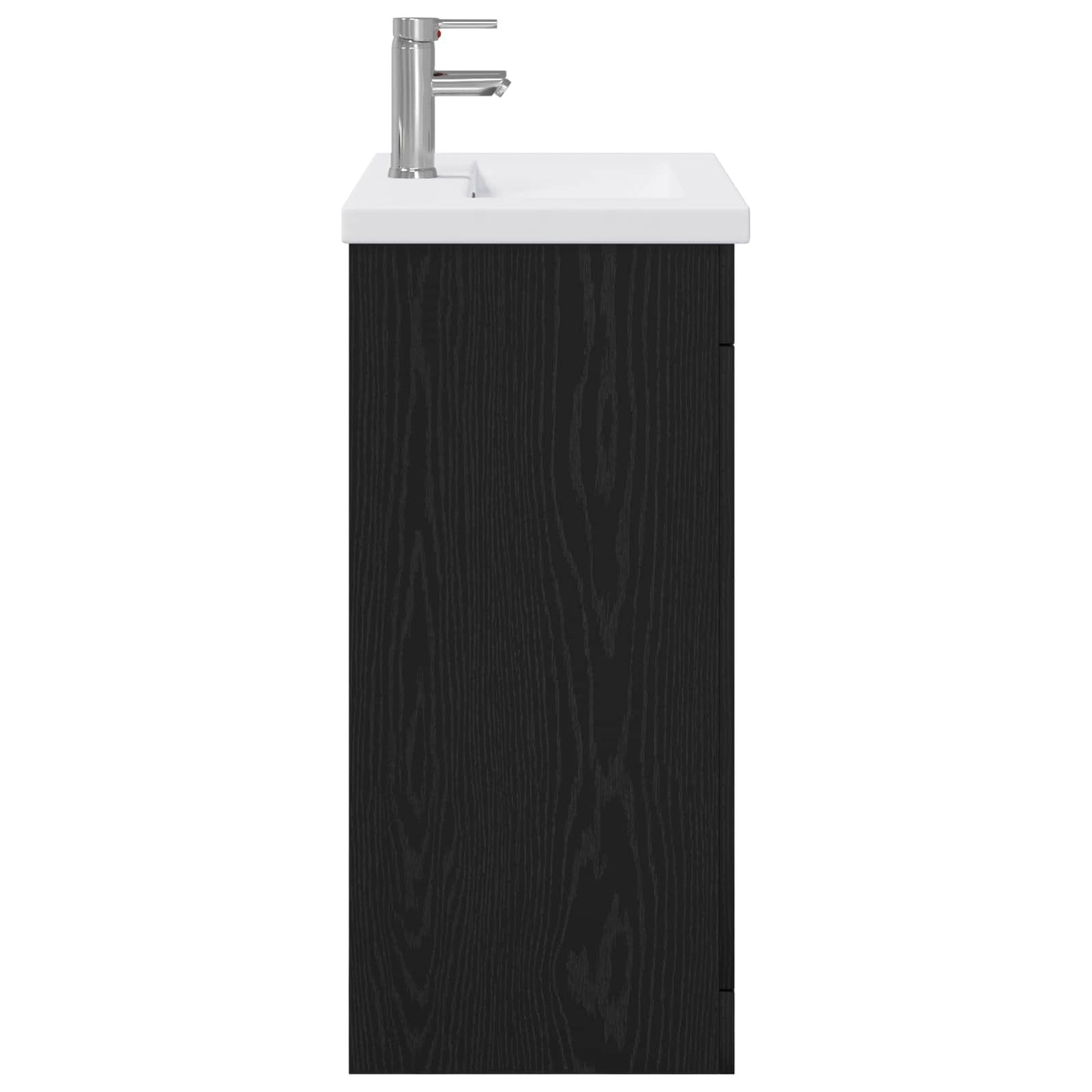Set di mobili per il bagno Rovere Nero 81 x 40 x 84,5 cm | homemem39