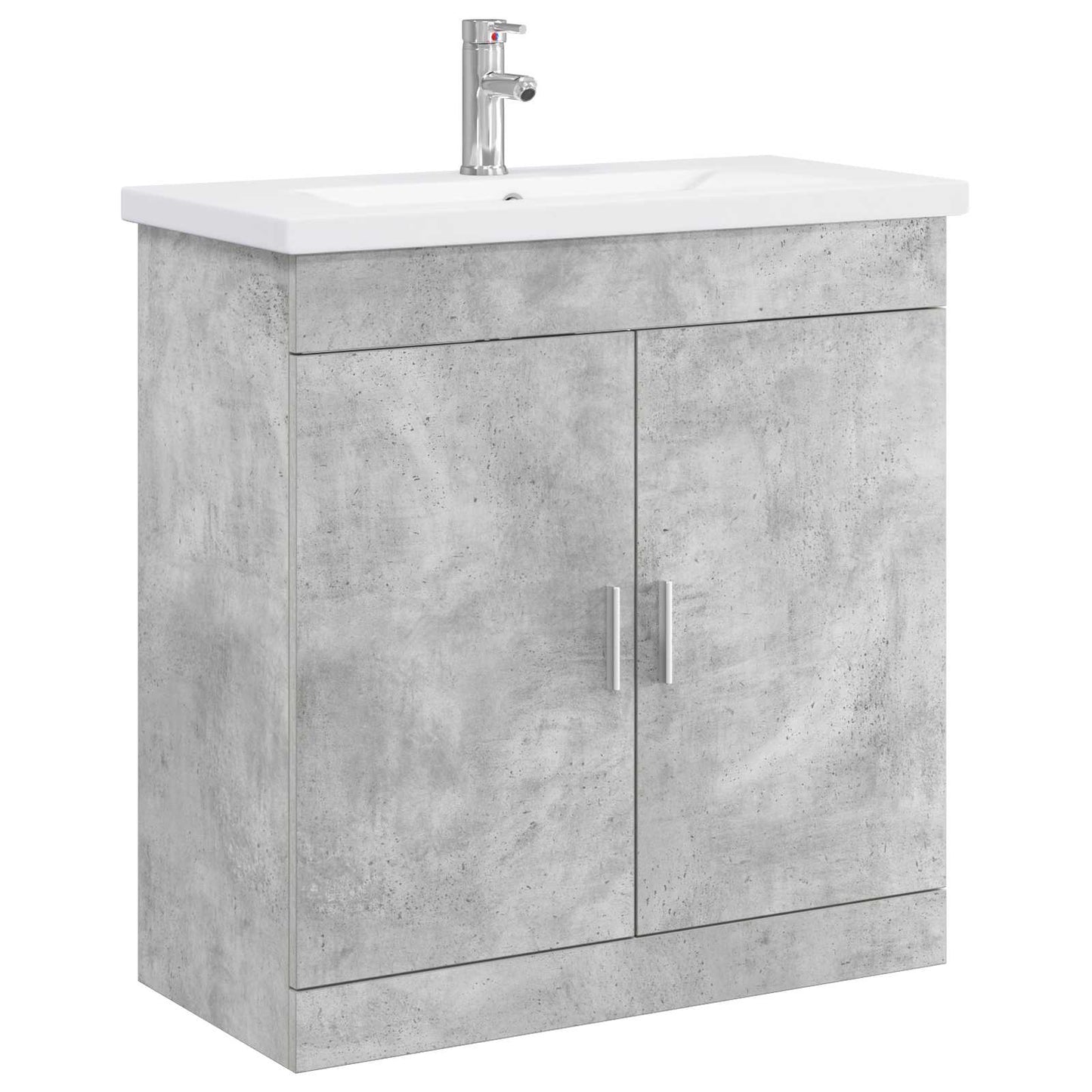 Set di mobili per il bagno Grigio Cemento 81 x 40 x 84,5 cm | homemem39