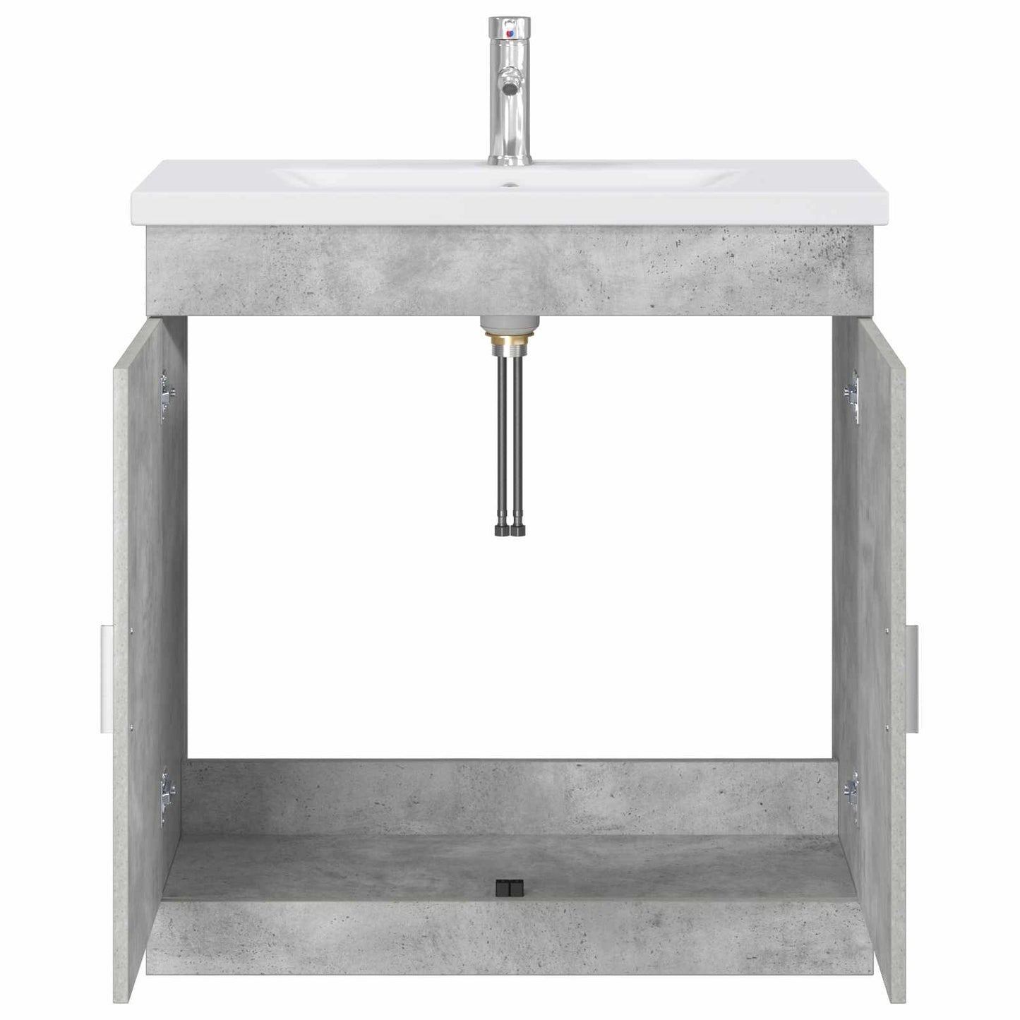 Set di mobili per il bagno Grigio Cemento 81 x 40 x 84,5 cm | homemem39