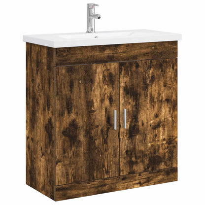Set di mobili per il bagno Rovere Fumo 81 x 40 x 84,5 cm | homemem39