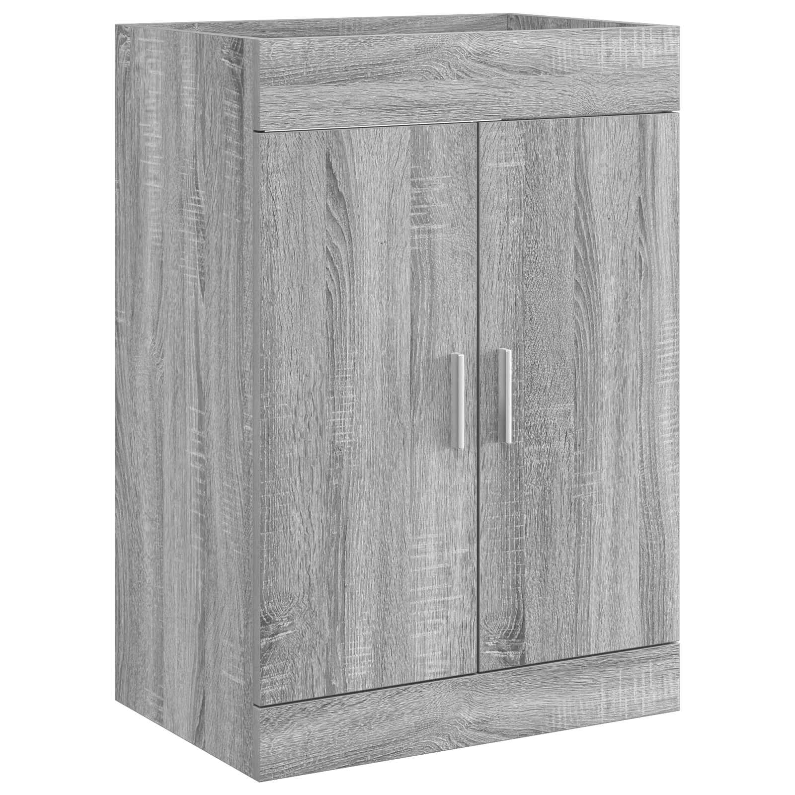 Set di mobili per il bagno Sonoma grigio 81 x 40 x 84,5 cm | homemem39