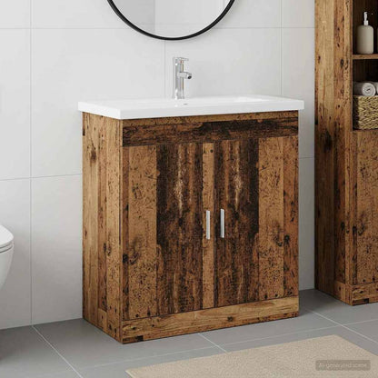 Set di mobili per il bagno Legno antico 81 x 40 x 84,5 cm | homemem39