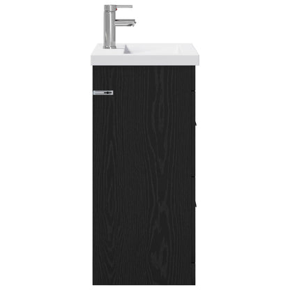 Set di mobili per il bagno Rovere Nero 61 x 40 x 84,5 cm | homemem39