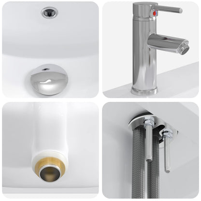 Set di mobili per il bagno Rovere Sonoma 61 x 40 x 84,5 cm | homemem39