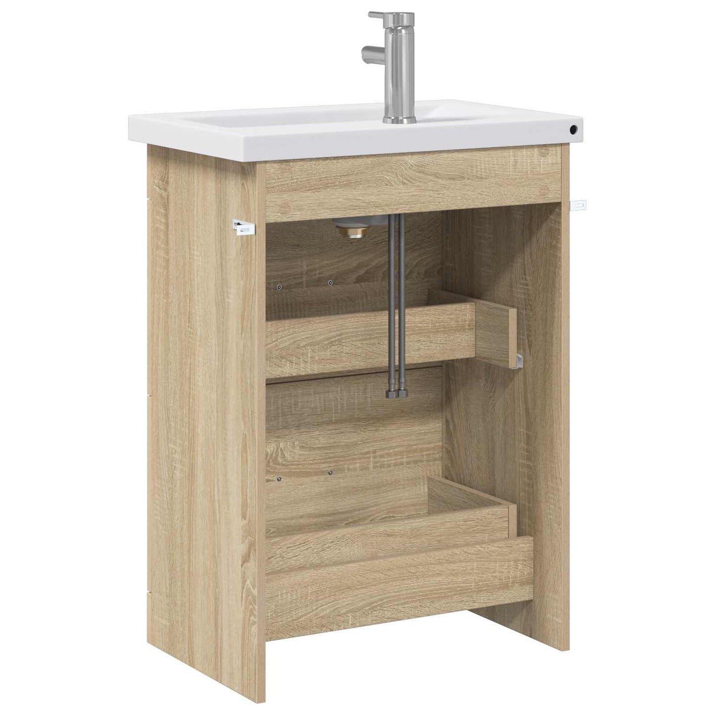 Set di mobili per il bagno Rovere Sonoma 61 x 40 x 84,5 cm | homemem39