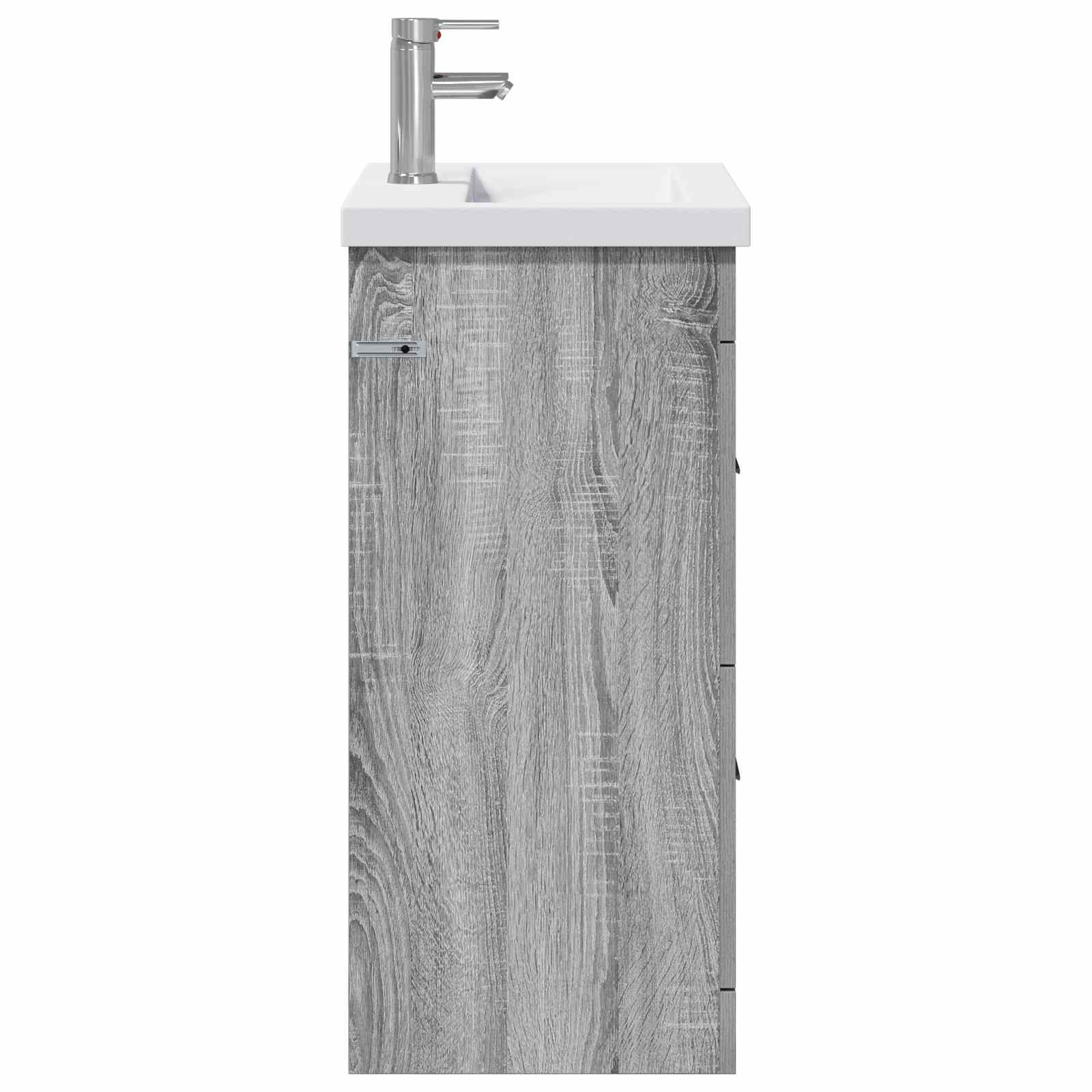 Set di mobili per il bagno Sonoma grigio 61 x 40 x 84,5 cm | homemem39