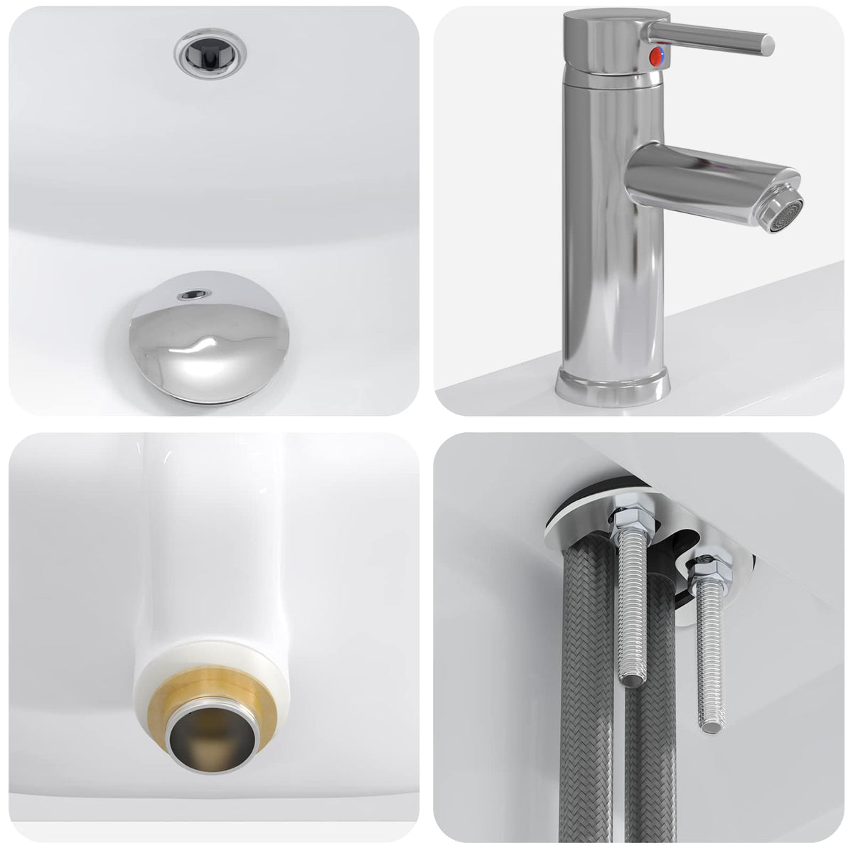 Set di mobili per il bagno Rovere Artigianale 61 x 40 x 84,5 cm - homemem39