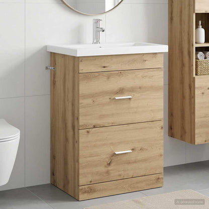 Set di mobili per il bagno Rovere Artigianale 61 x 40 x 84,5 cm - homemem39