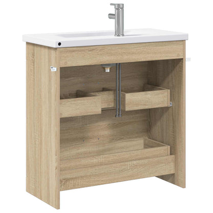 Set di mobili per il bagno Rovere Sonoma 81 x 40 x 84,5 cm | homemem39