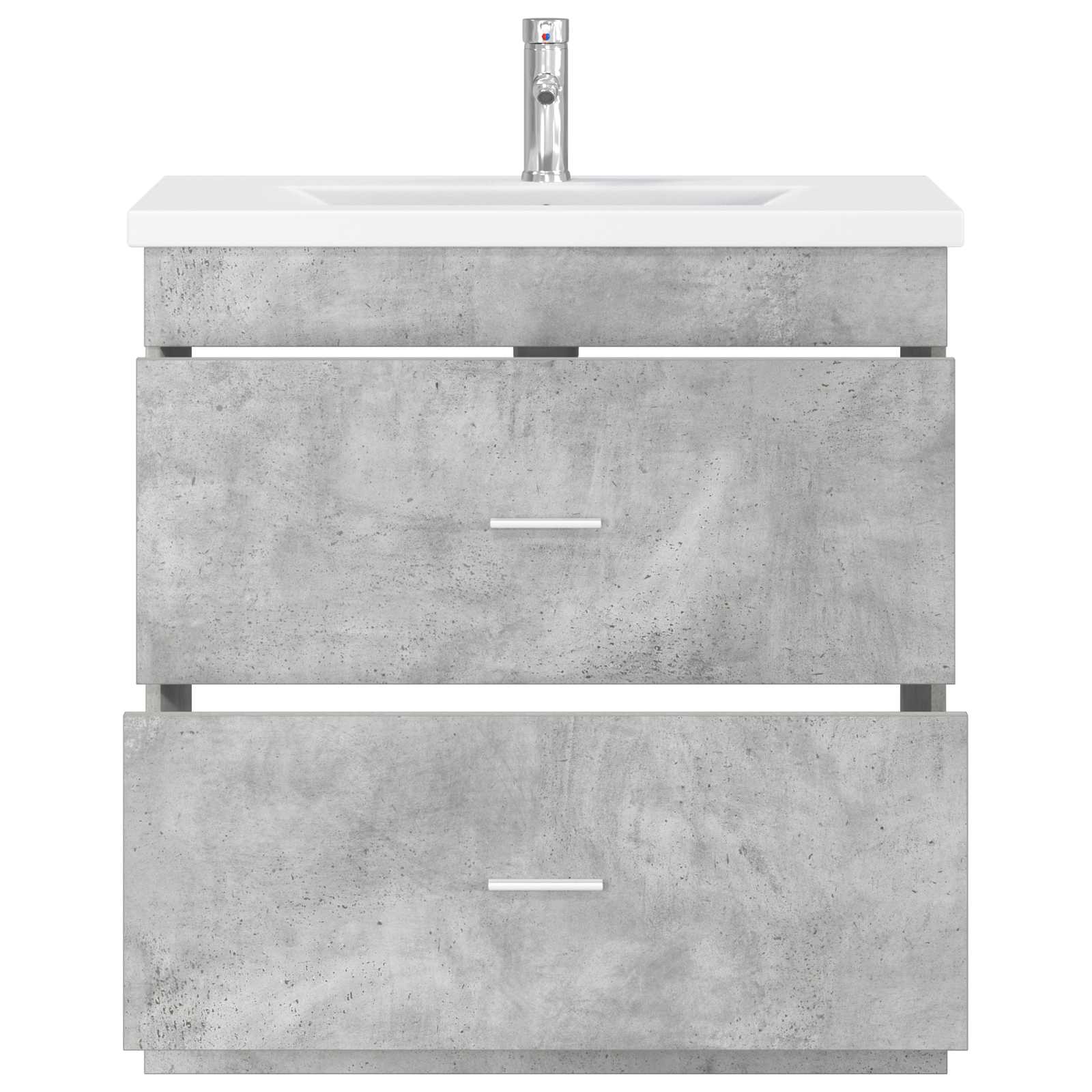 Set di mobili per il bagno Grigio Cemento 81 x 40 x 84,5 cm | homemem39