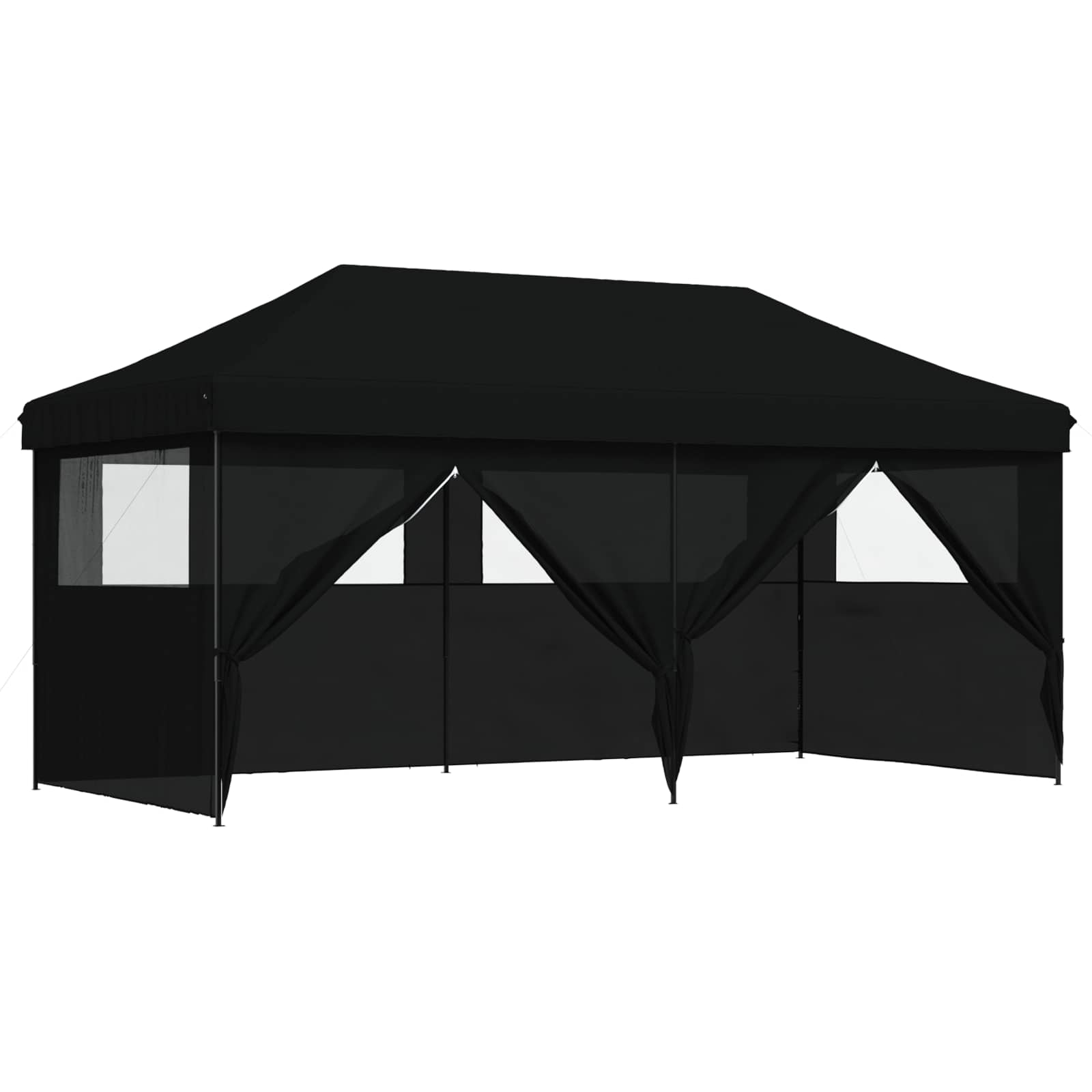 Tenda Party Nero 292 x 580 x 315 cm Tessuto Oxford | homemem39