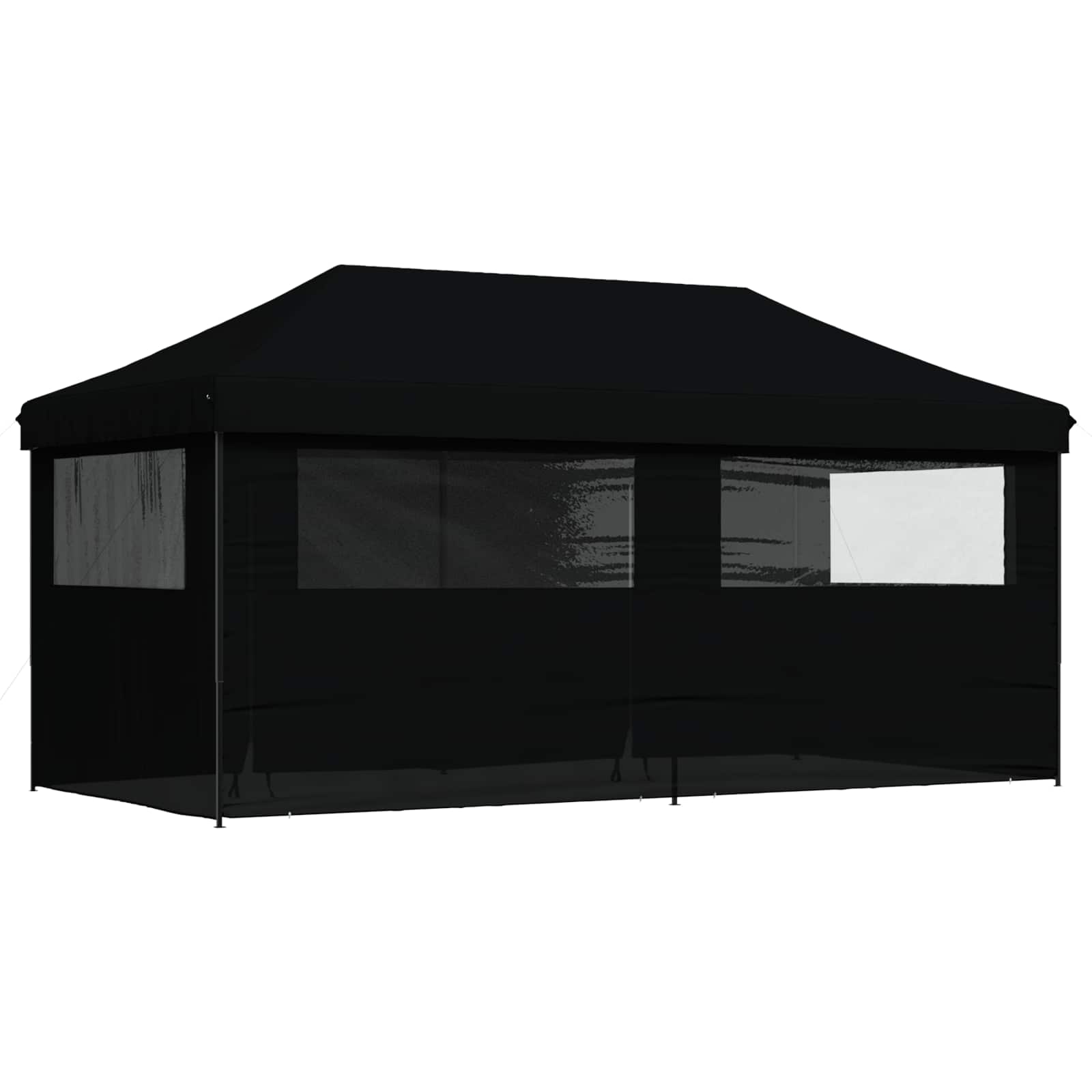 Tenda Party Nero 292 x 580 x 315 cm Tessuto Oxford | homemem39
