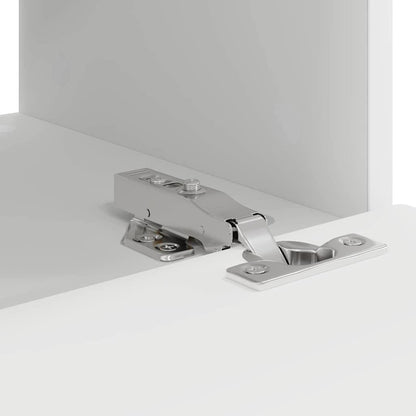 Mobile TV da parete Bianco 60 x 31 x 29.5 cm Legno multistrato