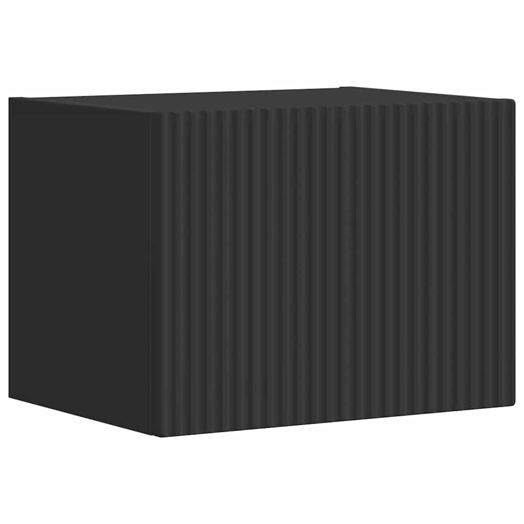 Mobile TV da parete Nero 60 x 31 x 29.5 cm Legno multistrato