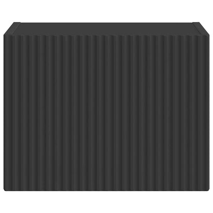 Mobile TV da parete Nero 60 x 31 x 29.5 cm Legno multistrato