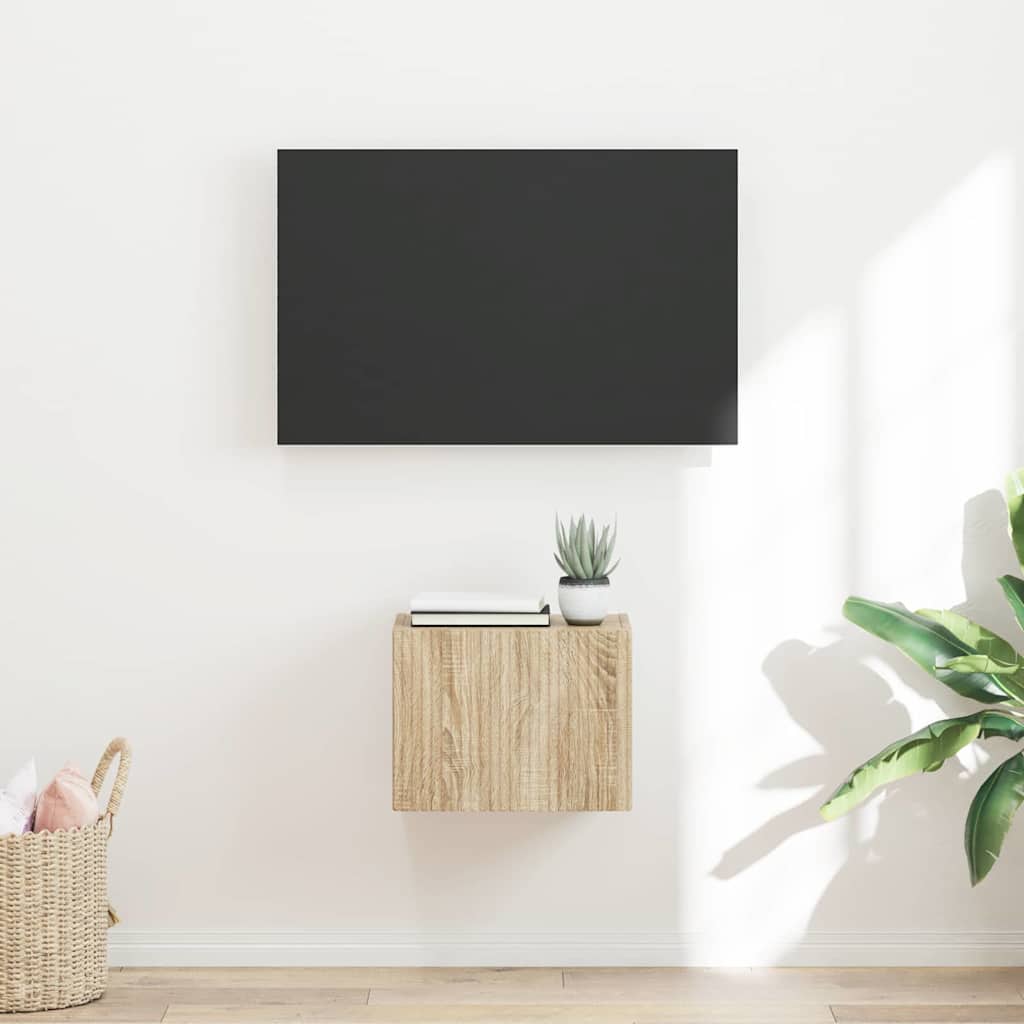 Mobile TV da parete Sonoma 60 x 31 x 29.5 cm Legno multistrato