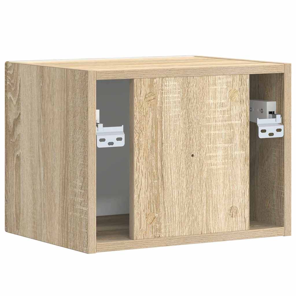 Mobile TV da parete Sonoma 60 x 31 x 29.5 cm Legno multistrato