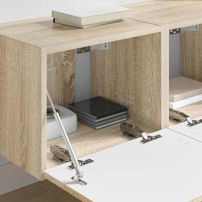 Mobile TV da parete 2 pcs Sonoma 60 x 31 x 29.5 cm