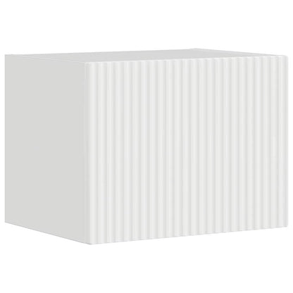 Mobile TV da parete Bianco Lucido 60 x 31 x 29.5 cm