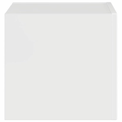 Mobile TV da parete Bianco Lucido 60 x 31 x 29.5 cm