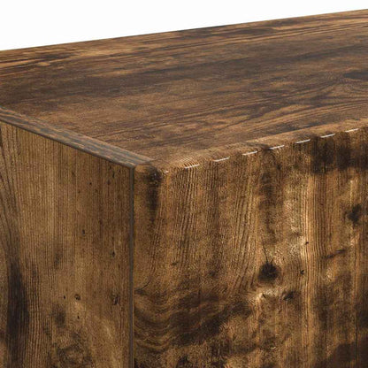 Mobile TV da parete 2 pcs Rovere fumé 39 x 31 x 29,5 cm | homemem39