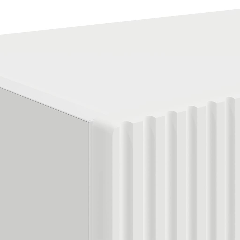 Mobile TV da parete 2 pcs Bianco 60 x 31 x 29.5 cm