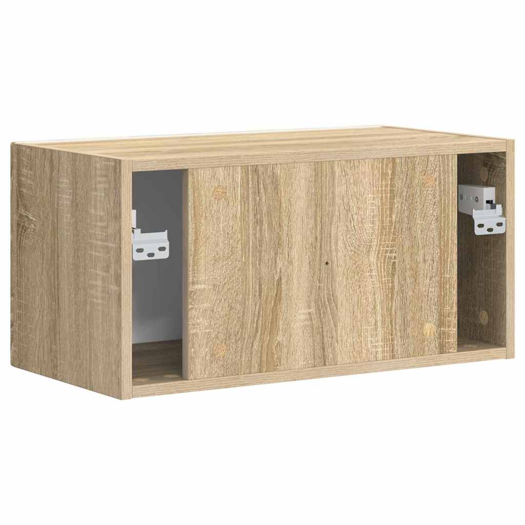 Mobile TV da parete Sonoma 60 x 31 x 29.5 cm Legno multistrato