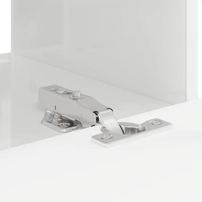 Mobile TV da parete Bianco Lucido 60 x 31 x 29,5 cm | homemem39