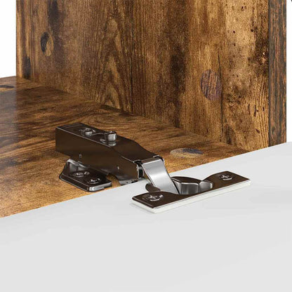 Mobile TV da parete Rovere fumé 60 x 31 x 29,5 cm | homemem39